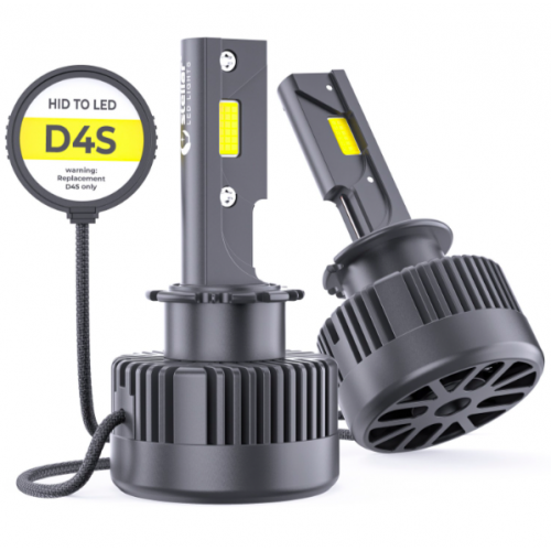 Светодиодная LED лампа Stellar D series D4S/D4R 70W прямое подключение к блоку розжига (комплект 2шт)